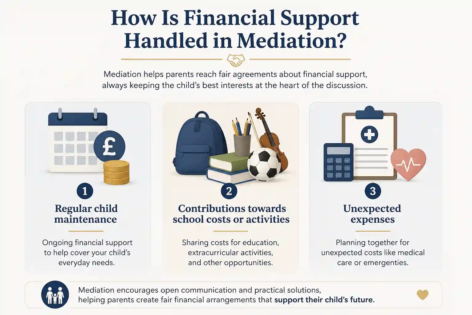 How Is Financial Support Handled in Mediation Worcestershire